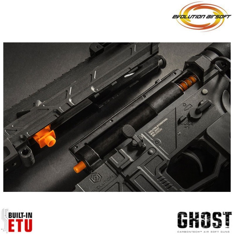 Fucile elettrico Ghost XS EMR black Carbontech ETU evolution airsoft (ea-ec28ar-etu) Fucile elettrico Ghost XS EMR black Carbontech ETU evolution airsoft (ea-ec28ar-etu)