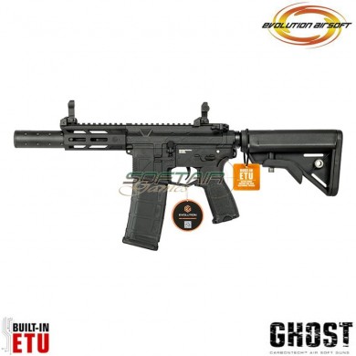 Electric rifle Ghost XS EMR S black Carbontech ETU evolution airsoft (ea-ec30ar-etu)
