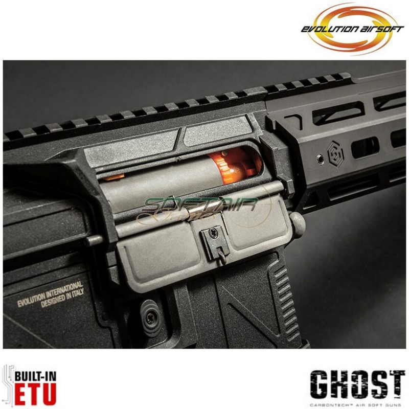 Electric rifle Ghost XS EMR S black Carbontech ETU evolution airsoft (ea-ec30ar-etu)