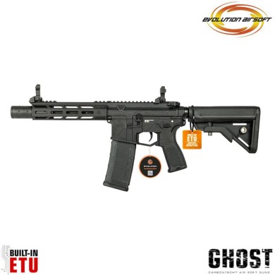 Electric rifle Ghost S EMR S black Carbontech ETU evolution airsoft (ea-ec33ar-etu)