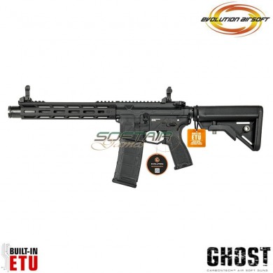 Electric rifle Ghost M EMR A black Carbontech ETU evolution airsoft (ea-ec34ar-etu)