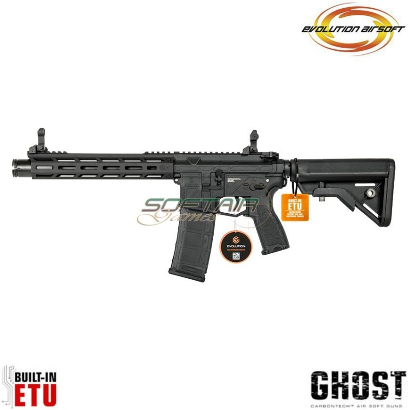 Fucile elettrico Ghost M EMR A black Carbontech ETU evolution airsoft (ea-ec34ar-etu) Fucile elettrico Ghost M EMR A black Carbontech ETU evolution airsoft (ea-ec34ar-etu)