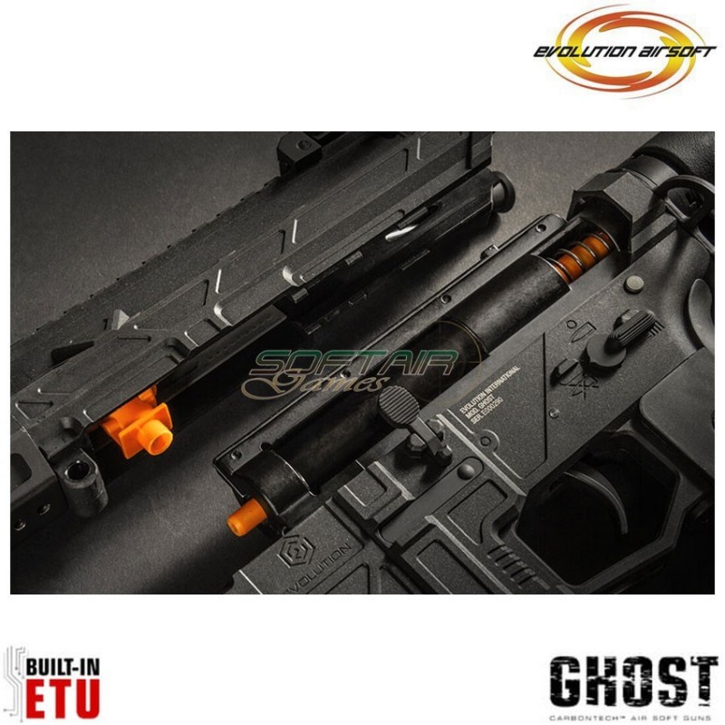 Fucile elettrico Ghost M EMR A black Carbontech ETU evolution airsoft (ea-ec34ar-etu) Fucile elettrico Ghost M EMR A black Carbontech ETU evolution airsoft (ea-ec34ar-etu)