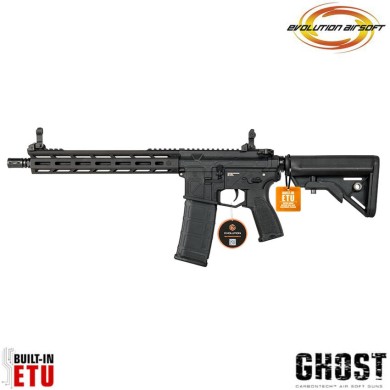 Fucile elettrico Ghost L EMR black Carbontech ETU evolution airsoft (ea-ec35ar-etu)