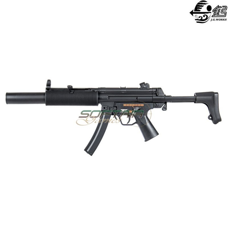 Electric Rifle Mp5 sd6 Black Jing Gong (jg-jg067) Electric Rifle Mp5 sd6 Black Jing Gong (jg-jg067)