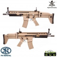 Fucile A Gas Gbbr Blowback Scar L Cqc Mk16 Dark Earth Fn Cybergun Vfc (200506)