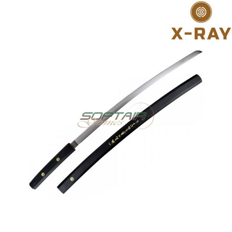Set 3 katanas with scabbard and handle black wooden x-ray (xr-jl048bs) Set 3 katanas with scabbard and handle black wooden x-ray (xr-jl048bs)