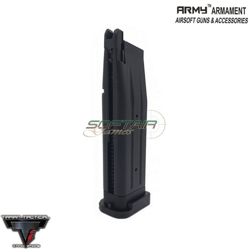 Gas magazine 31bb black for pistol 2011 john wick 3 combat master tti army™ armament® (arm-a-195) Gas magazine 31bb black for pistol 2011 john wick 3 combat master tti army™ armament® (arm-a-195)