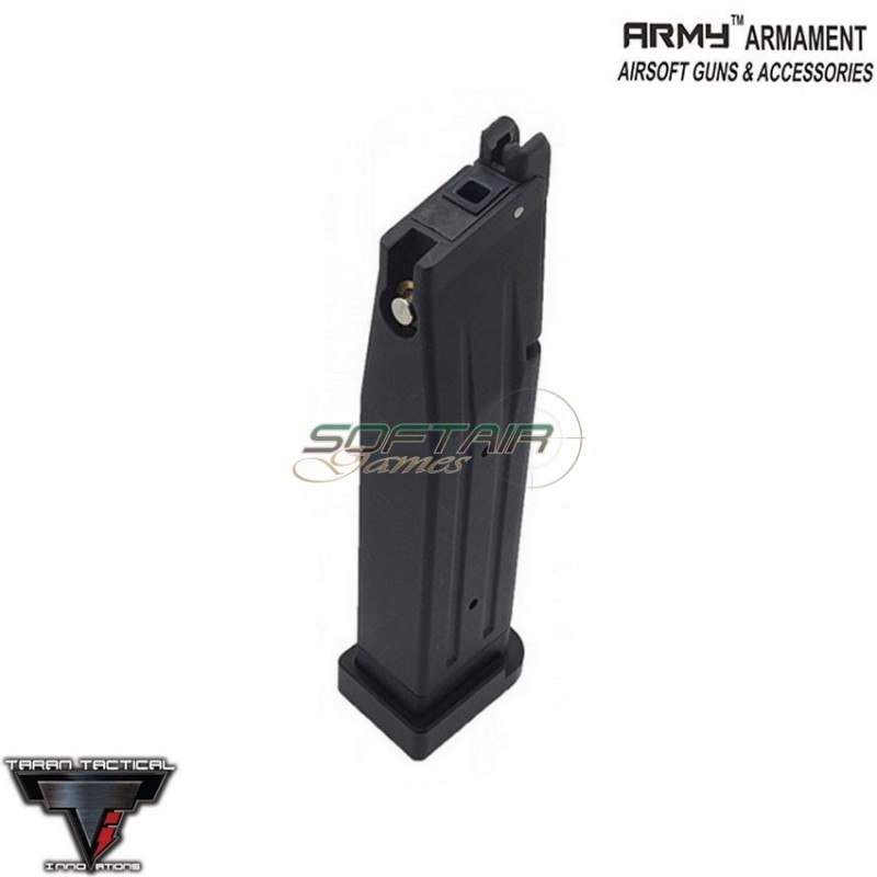 Gas magazine 31bb black for pistol 2011 john wick 3 combat master tti army™ armament® (arm-a-195) Gas magazine 31bb black for pistol 2011 john wick 3 combat master tti army™ armament® (arm-a-195)