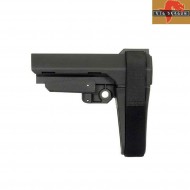 Minimalist sba3 style stabilizing stock black big dragon (bd-3675)
