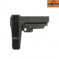 Minimalist sba3 style stabilizing stock black big dragon (bd-3675)