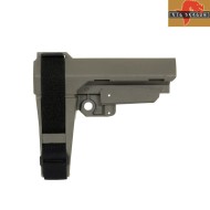 Minimalist sba3 style stabilizing stock ranger green big dragon (bd-3675a)