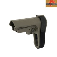 Minimalist sba3 style stabilizing stock ranger green big dragon (bd-3675a)