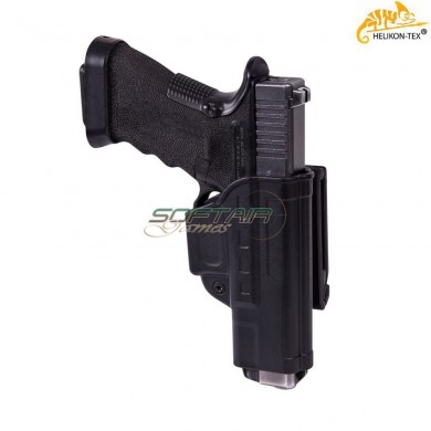 Fast Draw Holster Glock 17 Con Belt Clip Black Helikon-tex® (ht-kb-cfg-mp-01)