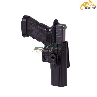 Release Button Holster Glock 17 con Belt Clip Black Helikon-tex® (ht-kb-crg-mp-01)