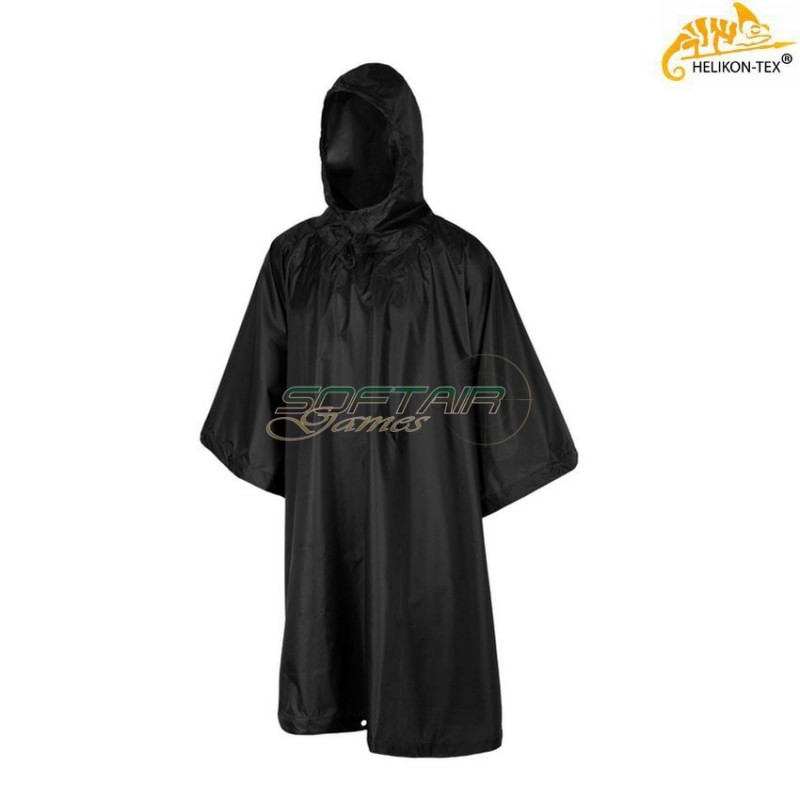 Poncho U.s. Model Black Rip-stop Helikon-tex® (ht-po-mus-po-01)
