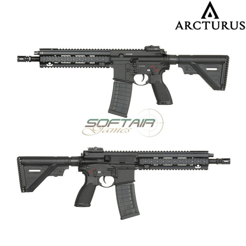 Electric rifle gr16 mod5 416 a5 style full metal black arcturus (at-ht01-bk) Electric rifle gr16 mod5 416 a5 style full metal black arcturus (at-ht01-bk)