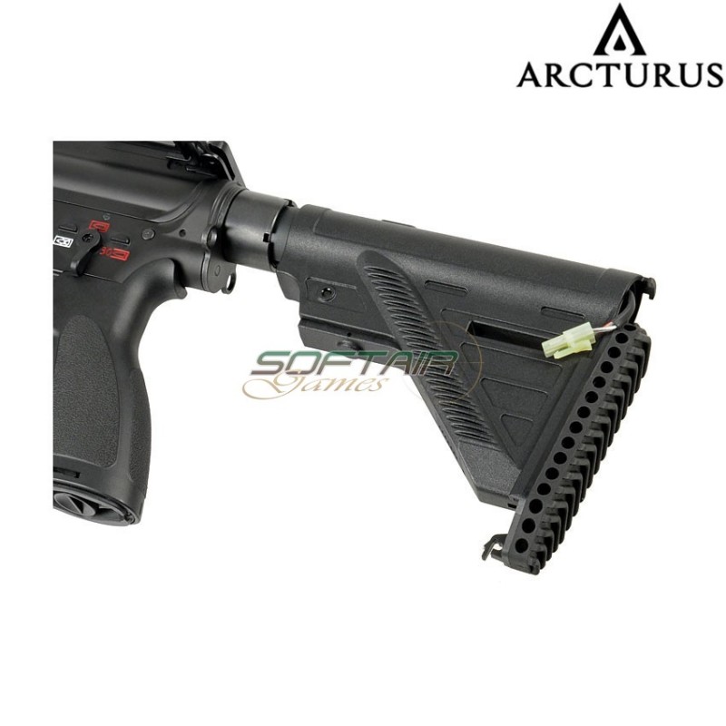 Electric rifle gr16 mod5 416 a5 style full metal black arcturus (at-ht01-bk) Electric rifle gr16 mod5 416 a5 style full metal black arcturus (at-ht01-bk)