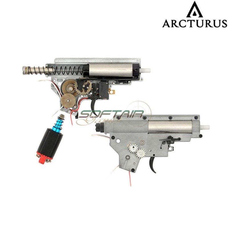 Electric rifle gr16 mod5 416 a5 style full metal black arcturus (at-ht01-bk) Electric rifle gr16 mod5 416 a5 style full metal black arcturus (at-ht01-bk)