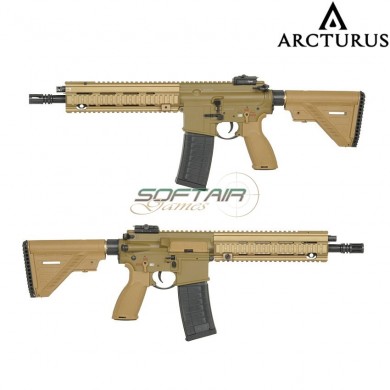 Electric rifle gr16 mod5 416 a5 style full metal tan arcturus (at-ht01-tn)