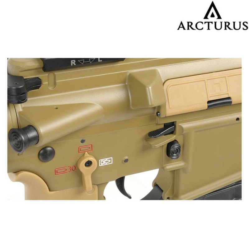 Electric rifle gr16 mod5 416 a5 style full metal tan arcturus (at-ht01-tn)