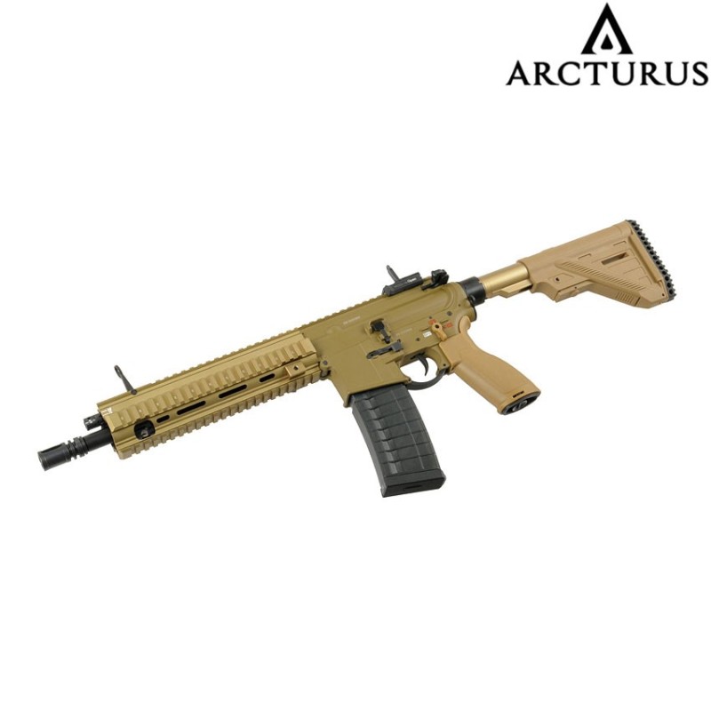 Electric rifle gr16 mod5 416 a5 style full metal tan arcturus (at-ht01-tn)