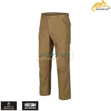 Bdu Design Trousers Coyote Polycotton Ripstop Helikon-tex® (ht-sp-bdu-pr-11)