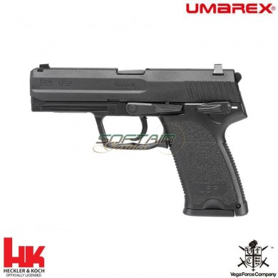 Gas usp black blowback pistol h&k vfc umarex (um-2.6437)