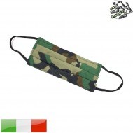 Mascherina portafiltro woodland frog industries® (fi-mask-wd)
