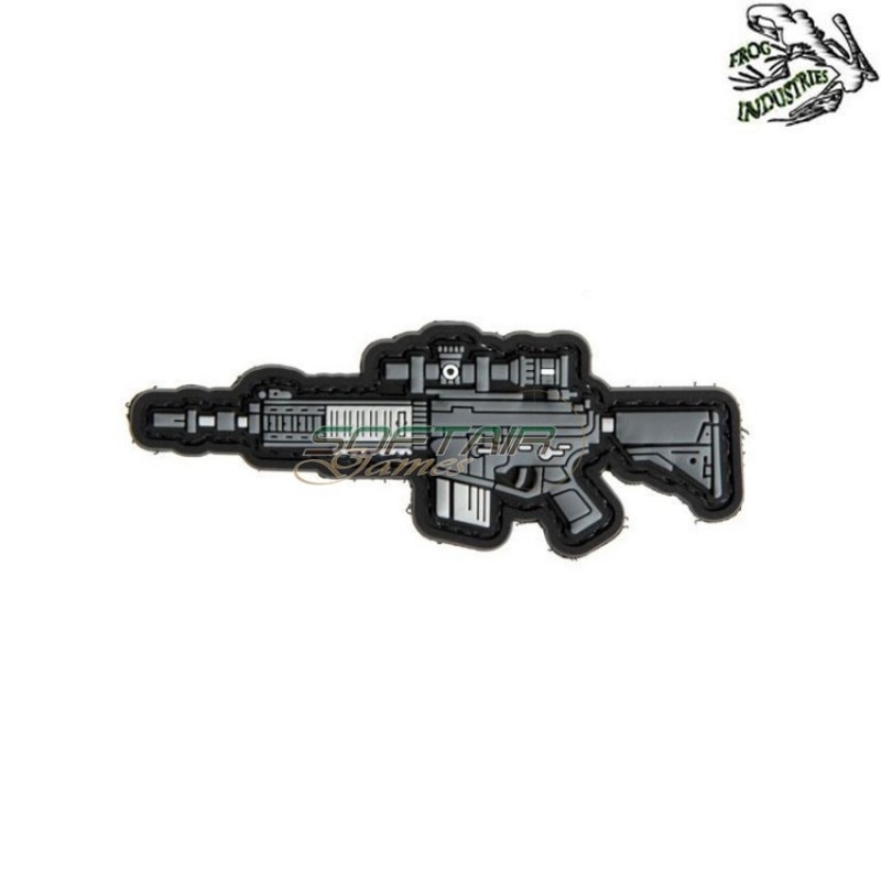 Patch 3d pvc gun 06 frog industries® (fi-028129)