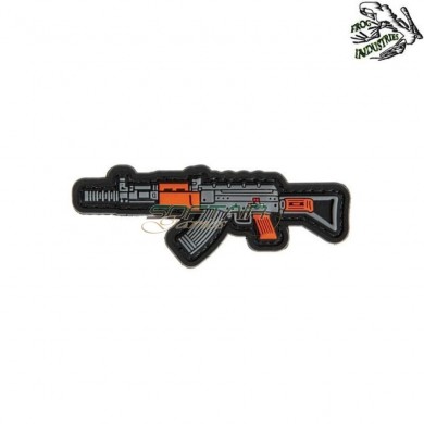 Patch 3d pvc gun 03 frog industries® (fi-028130)