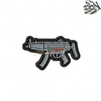 Patch 3d pvc gun 07 frog industries® (fi-028132)