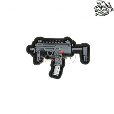 Patch 3d pvc gun 10 frog industries® (fi-028133)