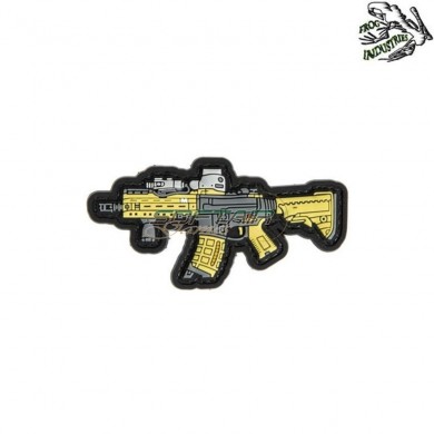 Patch 3d pvc gun 01 frog industries® (fi-028135)