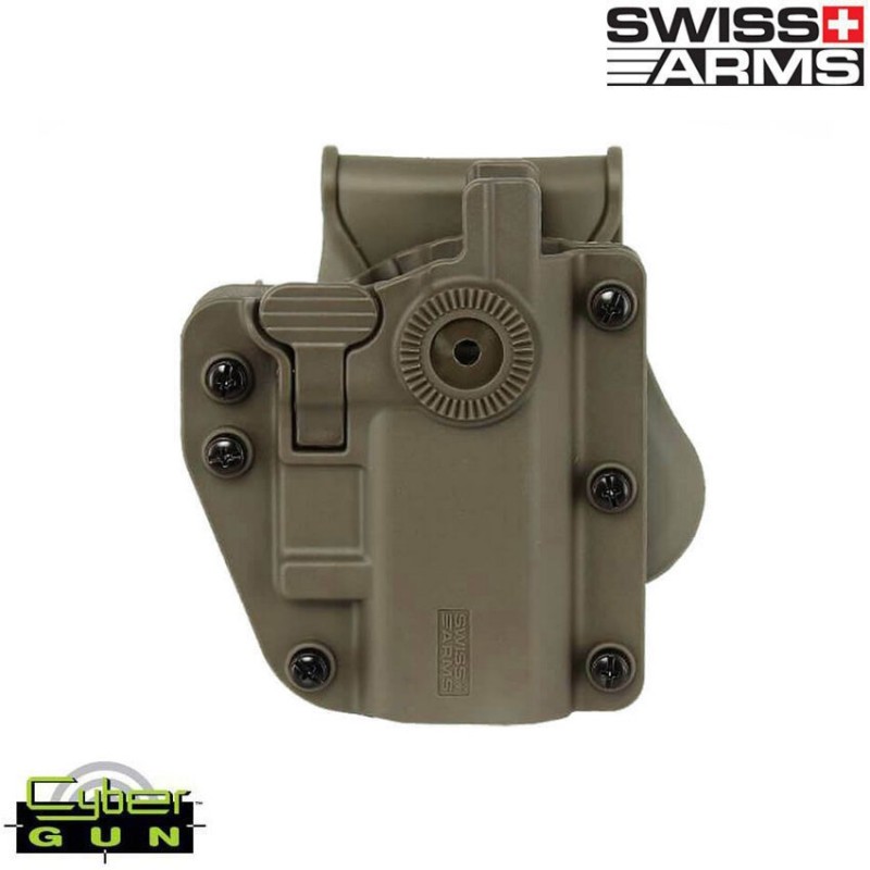 Fondina Adapt-x Cqc Ambidestra Universale Ranger Green Swiss Arms (603812)