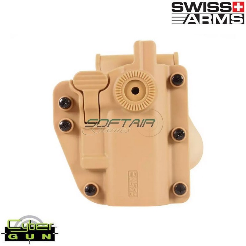 Fondina Adapt-x Cqc Ambidestra Universale Coyote Swiss Arms (603813)