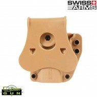 Fondina Adapt-x Cqc Ambidestra Universale Coyote Swiss Arms (603813)