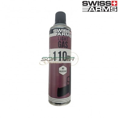 Bottiglia di gas 110 psi sec 600ml / c12 swiss arms (603515)
