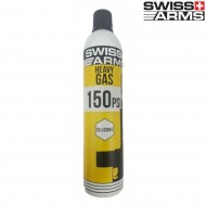 Gas bottle 150 psi silicone 760ml / c30 swiss arms (603514)
