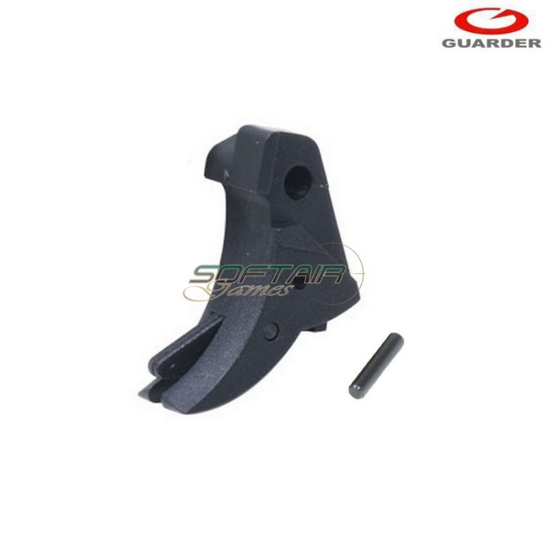 Smooth trigger black for series glock gbb guarder (glk-134-bk)