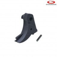 Smooth trigger black for series glock gbb guarder (glk-134-bk)