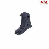 Ridged trigger black for series glock 19 gbb guarder (glk-170-bk)