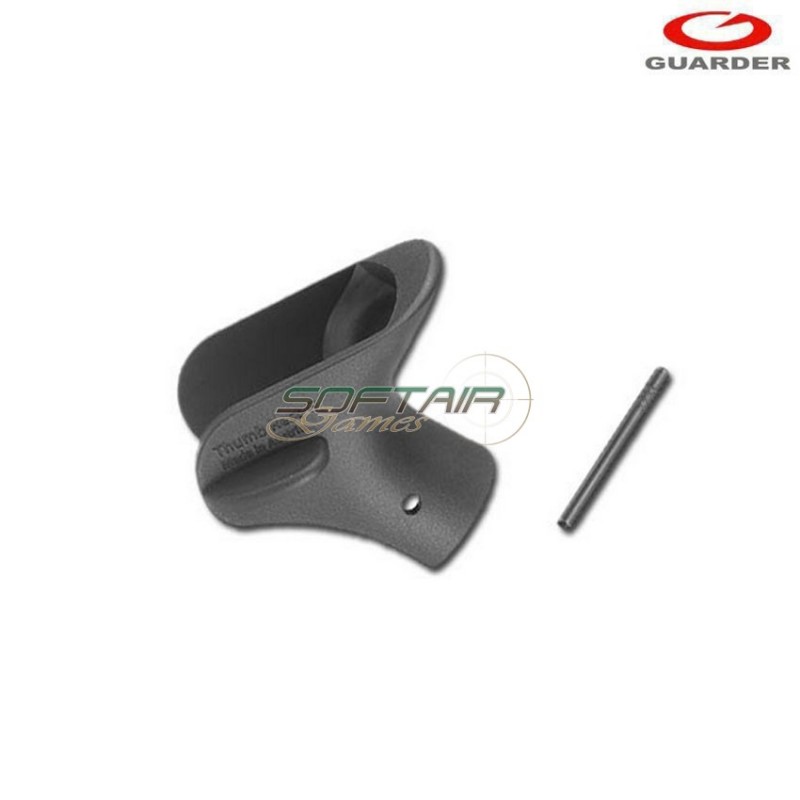 Competition Thumb Rest black for marui glock 17/18 guarder (glk-70-bk)
