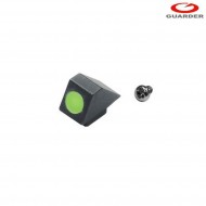 Tacca di mira night green in acciaio per marui glock guarder (glk-73-green) Tacca di mira night green in acciaio per marui glock guarder (glk-73-green)
