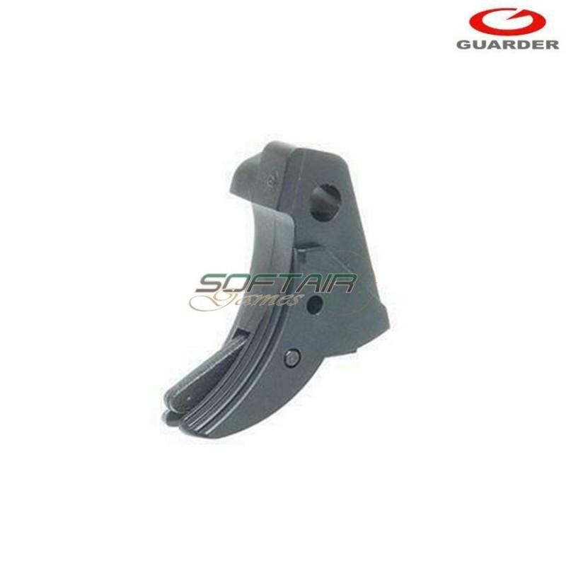 Grilletto ridged Black Per Glock Guarder (glk-84-bk)