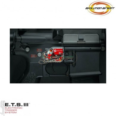 Fucile elettrico e-416 ets black evolution airsoft (ea-eh18ar-ets)