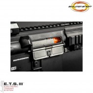 Fucile elettrico e-416 ets black evolution airsoft (ea-eh18ar-ets)