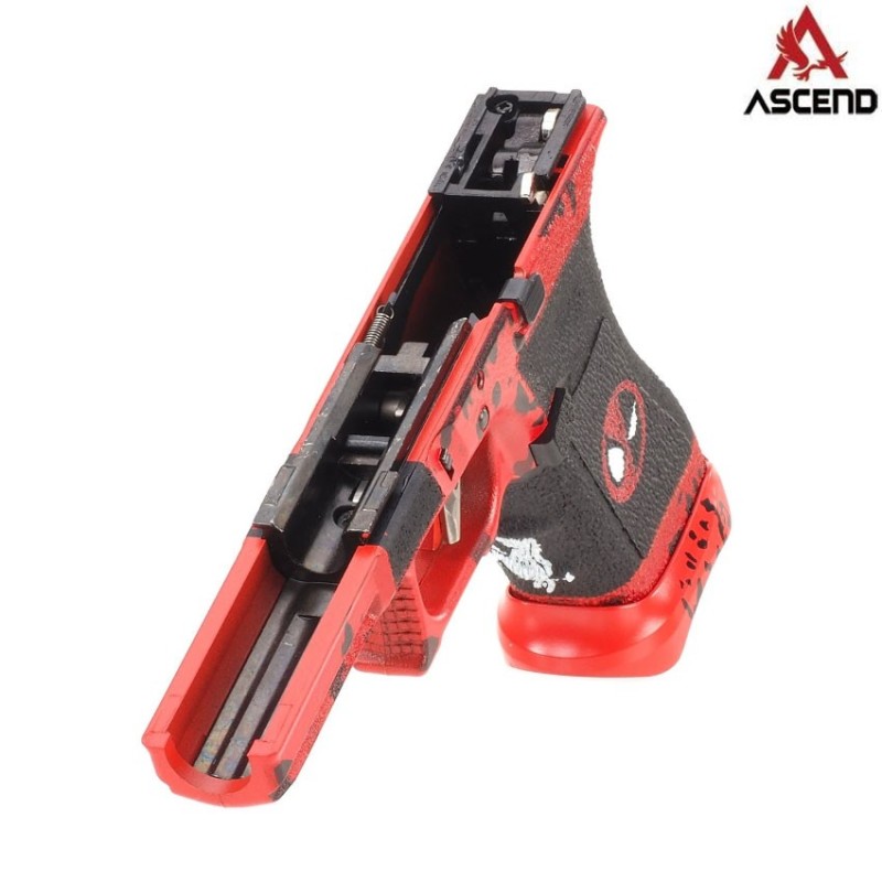 Gas gbb pistol g17 DEADPOOL custom ascend (asc-111073/asc450001)