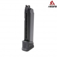 25bb black gas magazine for g17 deadpool ascend (asc-310777)