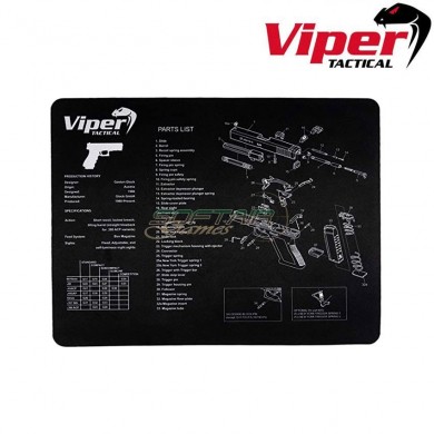 Tappetino per pulizia glock type Viper Tactical (vit-vpmatgl)